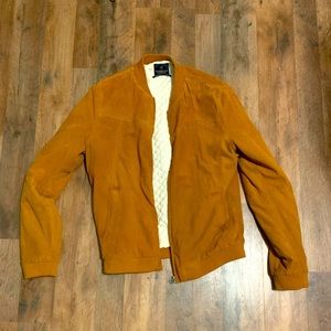 Scotch & Soda Burnt Orange Suede Jacket